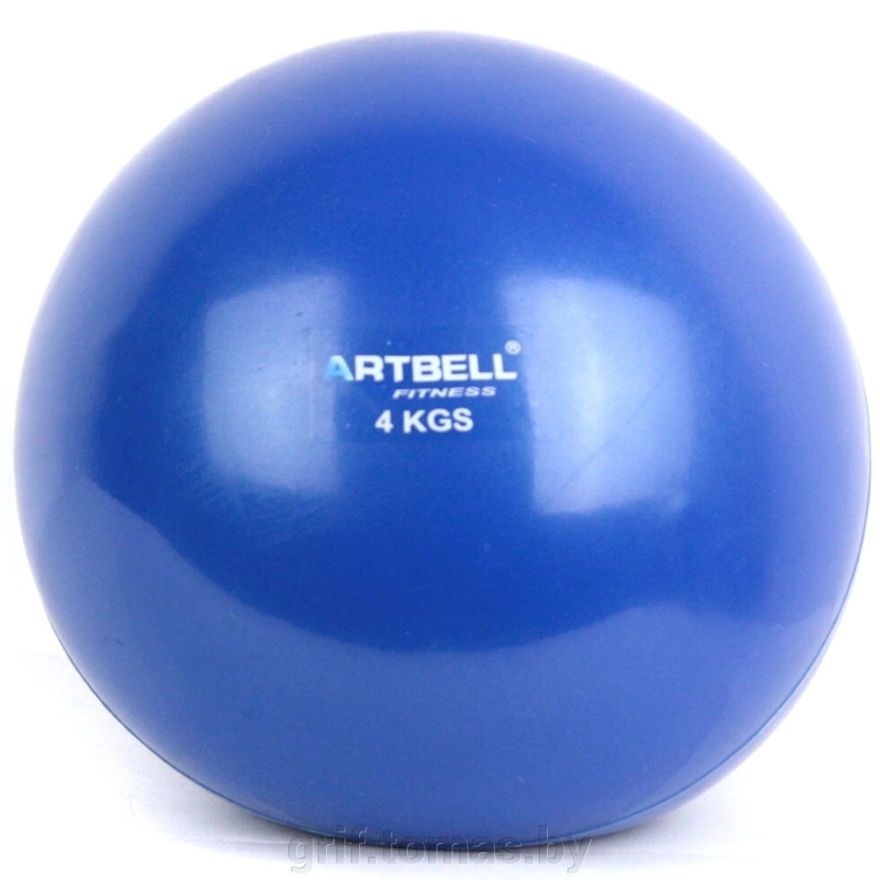 Медицинбол Artbell 4.0 кг (арт. GB13-4) от компании Интернет-магазин товаров для спорта и туризма ГРИФ-СПОРТ - фото 1