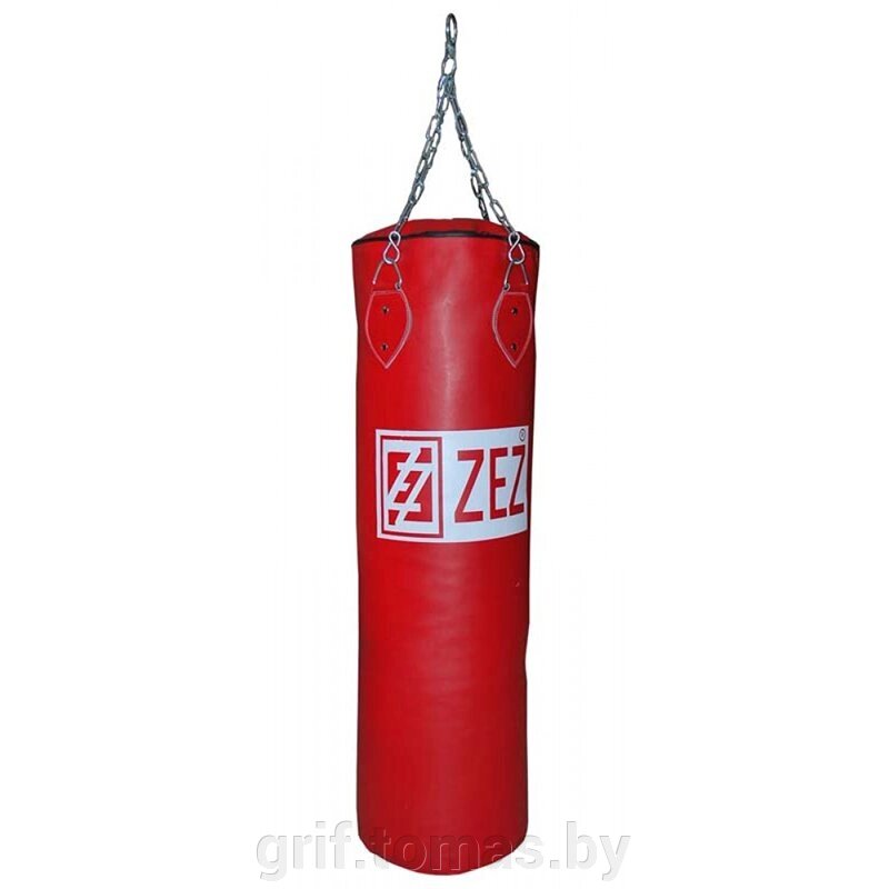Мешок боксерский ZEZ Sport кожа 25 кг (арт. P140sm) от компании Интернет-магазин товаров для спорта и туризма ГРИФ-СПОРТ - фото 1