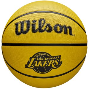 Мяч баскетбольный детский любительский Wilson NBA Team Tribute Solid Los Angeles Lakers №5 (арт. WZ4025414XB5)