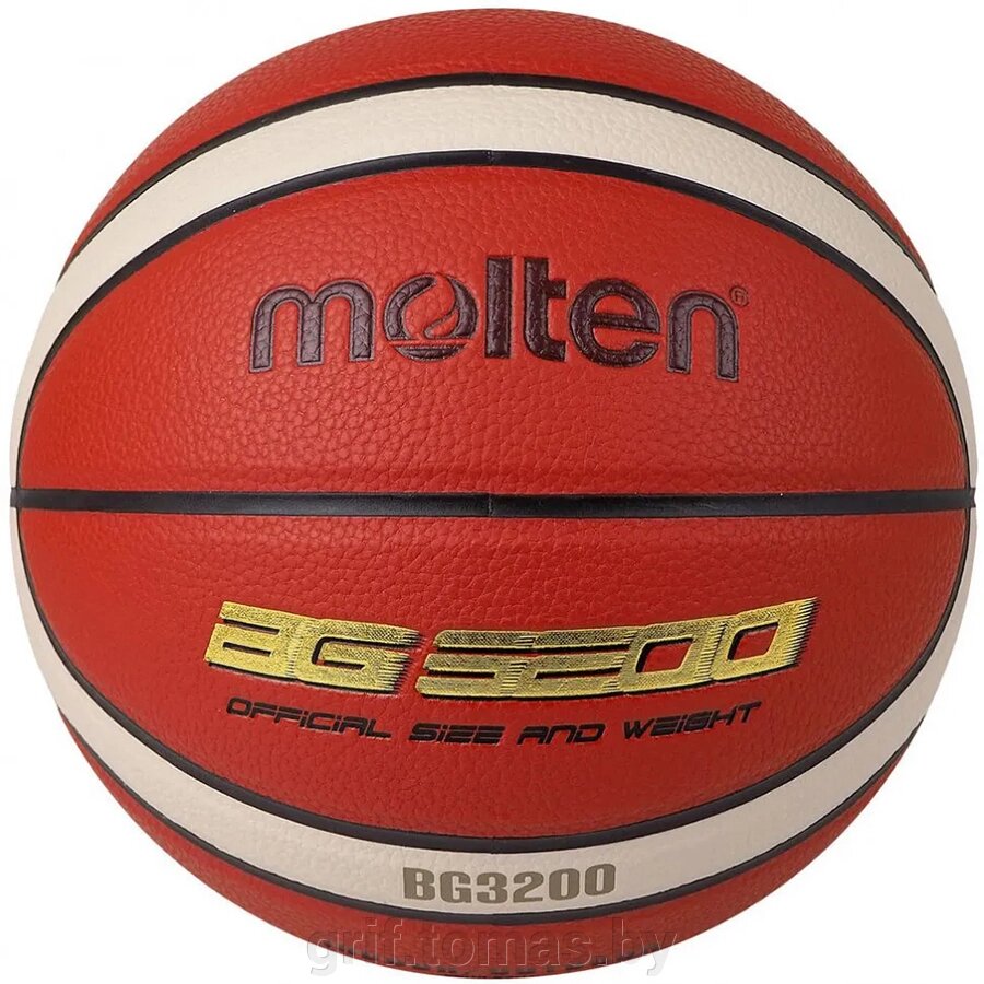 Мяч баскетбольный детский тренировочный Molten B5G3200 Indoor/Outdoor №5 (арт. B5G3200) от компании Интернет-магазин товаров для спорта и туризма ГРИФ-СПОРТ - фото 1
