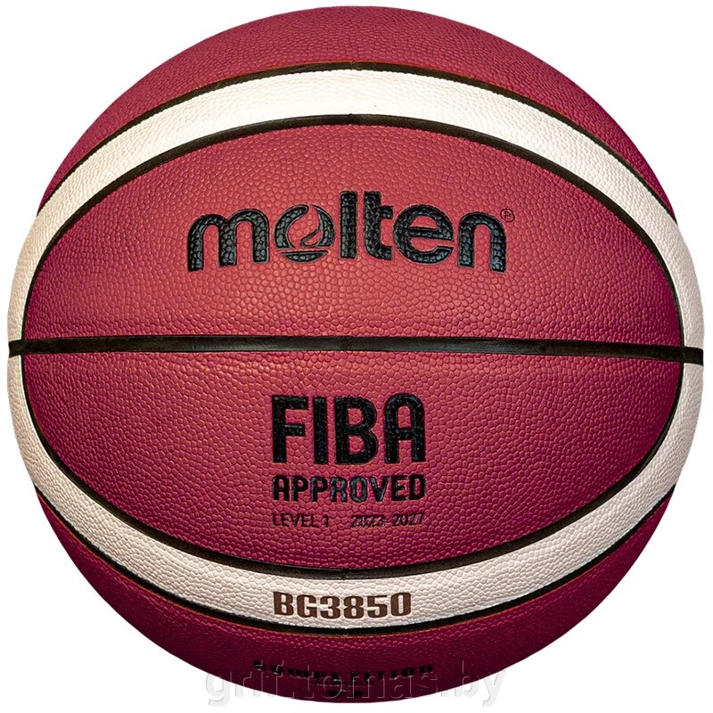 Мяч баскетбольный детский тренировочный Molten B5G3850 FIBA Indoor/Outdoor №5 (арт. B5G3850) от компании Интернет-магазин товаров для спорта и туризма ГРИФ-СПОРТ - фото 1