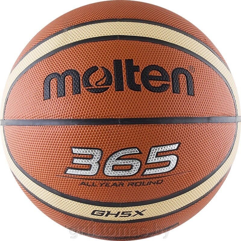 Мяч баскетбольный детский тренировочный Molten BGH5X Indoor/Outdoor №5 (арт. BGH5X) от компании Интернет-магазин товаров для спорта и туризма ГРИФ-СПОРТ - фото 1