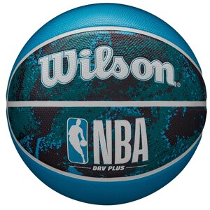 Мяч баскетбольный детский тренировочный Wilson NBA DRV Plus Vibe Outdoor №5 (арт. WZ3012602XB5)