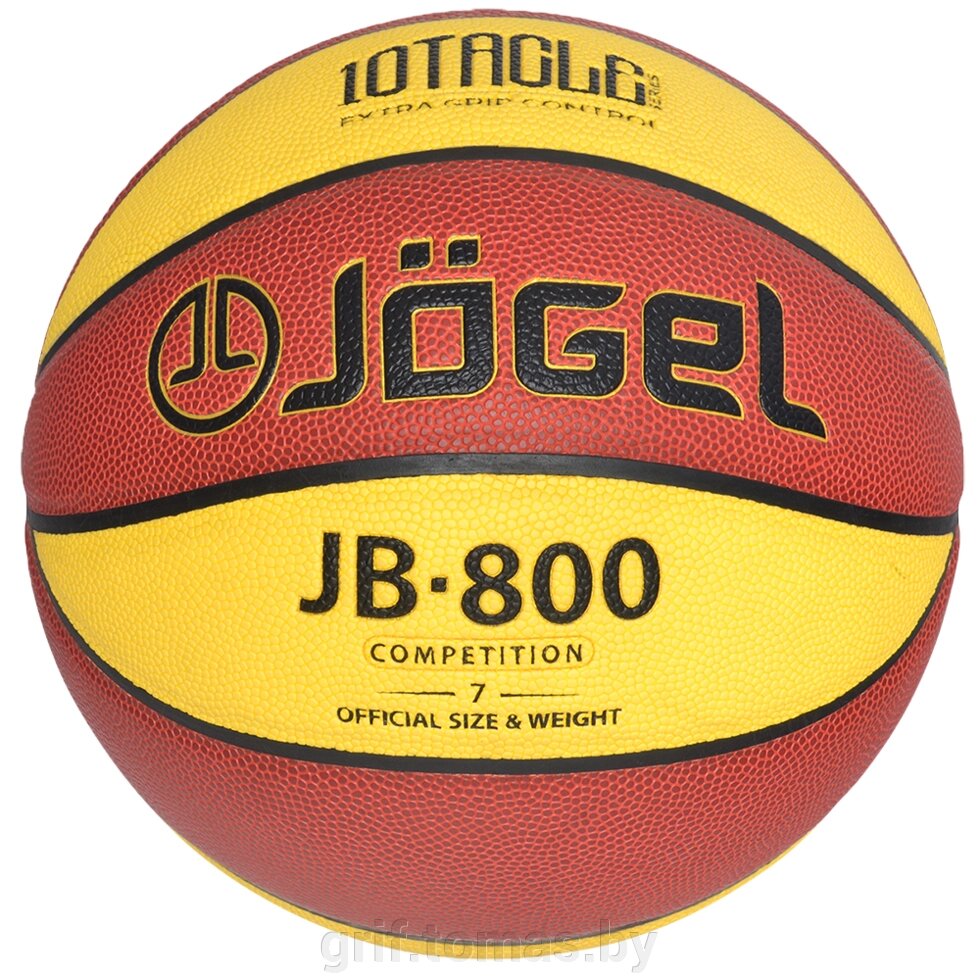 Мяч баскетбольный игровой Jögel Indoor №7 (арт. JB-800-7) от компании Интернет-магазин товаров для спорта и туризма ГРИФ-СПОРТ - фото 1