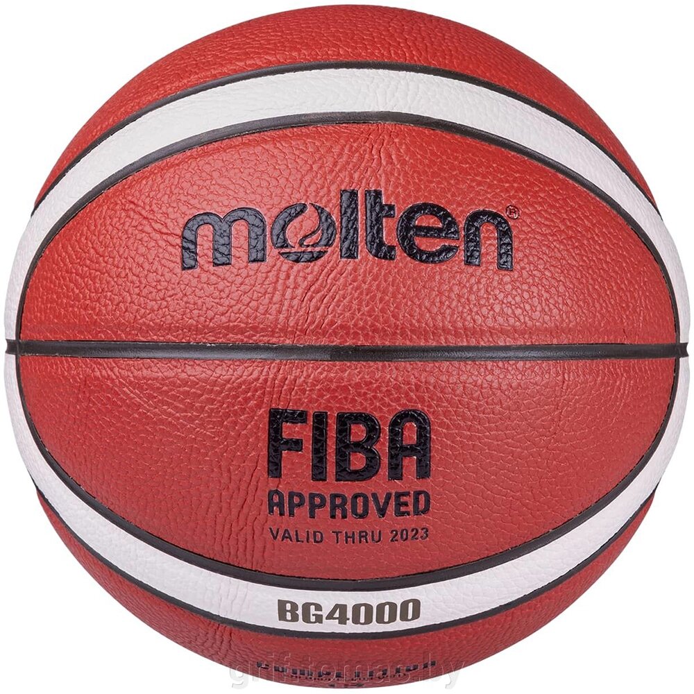 Мяч баскетбольный игровой Molten B6G4000X FIBA Indoor №6 (арт. B6G4000X) от компании Интернет-магазин товаров для спорта и туризма ГРИФ-СПОРТ - фото 1