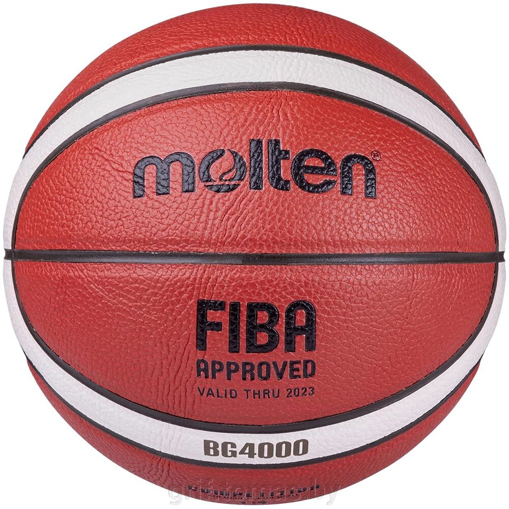 Мяч баскетбольный игровой Molten B6G4000X FIBA Indoor/Outdoor №6 (арт. B6G4000X) от компании Интернет-магазин товаров для спорта и туризма ГРИФ-СПОРТ - фото 1