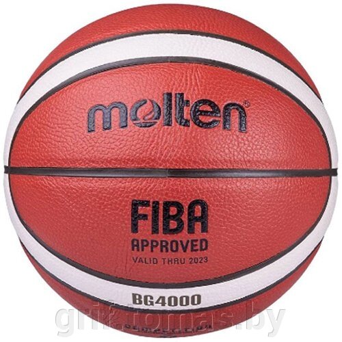 Мяч баскетбольный игровой Molten B7G4000X FIBA Indoor/Outdoor №7 (арт. B7G4000X) от компании Интернет-магазин товаров для спорта и туризма ГРИФ-СПОРТ - фото 1