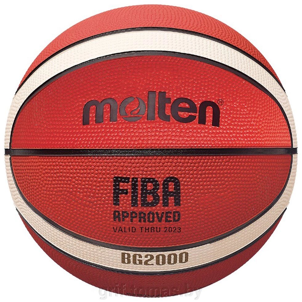 Мяч баскетбольный любительский Molten B6G2000 Indoor/Outdoor №6 (арт. B6G2000) от компании Интернет-магазин товаров для спорта и туризма ГРИФ-СПОРТ - фото 1