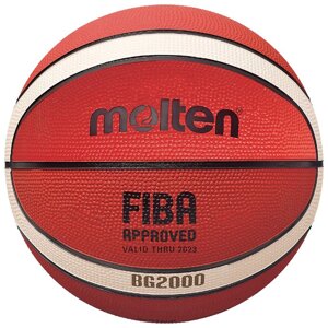Мяч баскетбольный любительский Molten B6G2000 Indoor/Outdoor №6 (арт. B6G2000)