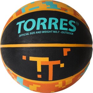 Мяч баскетбольный любительский Torres TT Indoor/Outdoor №7 (арт. B02127-7)