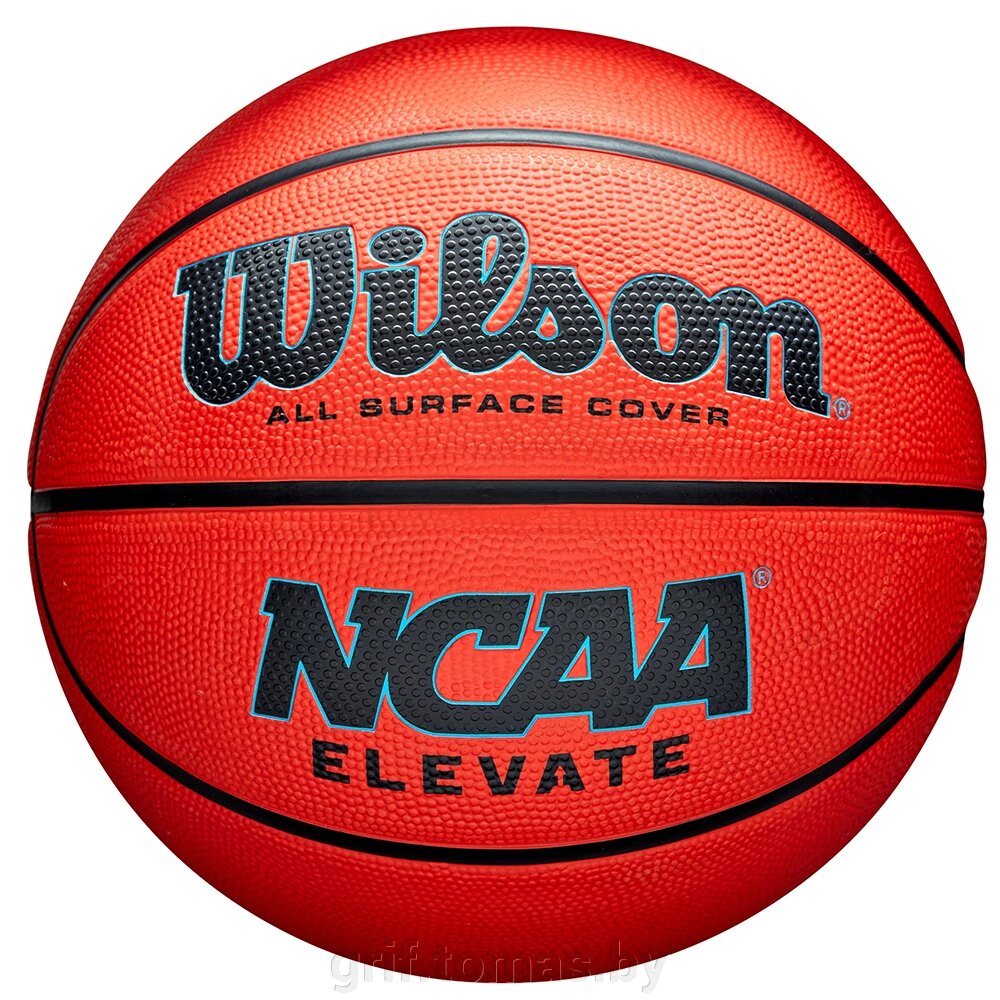 Мяч баскетбольный любительский Wilson NCAA Elevate Outdoor №7 (арт. WZ3007001XB7) от компании Интернет-магазин товаров для спорта и туризма ГРИФ-СПОРТ - фото 1