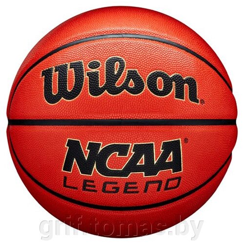 Мяч баскетбольный любительский Wilson NCAA Legend Indoor/Outdoor №7 (арт. WZ2007601XB7) от компании Интернет-магазин товаров для спорта и туризма ГРИФ-СПОРТ - фото 1