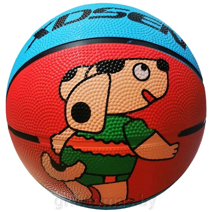 Мяч баскетбольный любительский Zez Sport Indoor/Outdoor №3 (арт. PU2580) от компании Интернет-магазин товаров для спорта и туризма ГРИФ-СПОРТ - фото 1