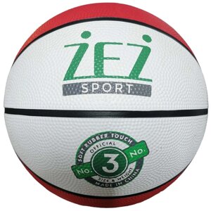 Мяч баскетбольный любительский Zez Sport Indoor/Outdoor №3 (красный) (арт. Z23-3-K)