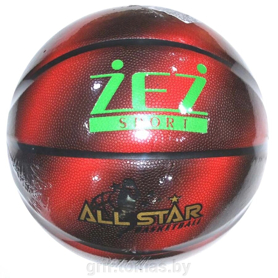 Мяч баскетбольный любительский Zez Sport Indoor/Outdoor №7 (арт. 7#2035) от компании Интернет-магазин товаров для спорта и туризма ГРИФ-СПОРТ - фото 1