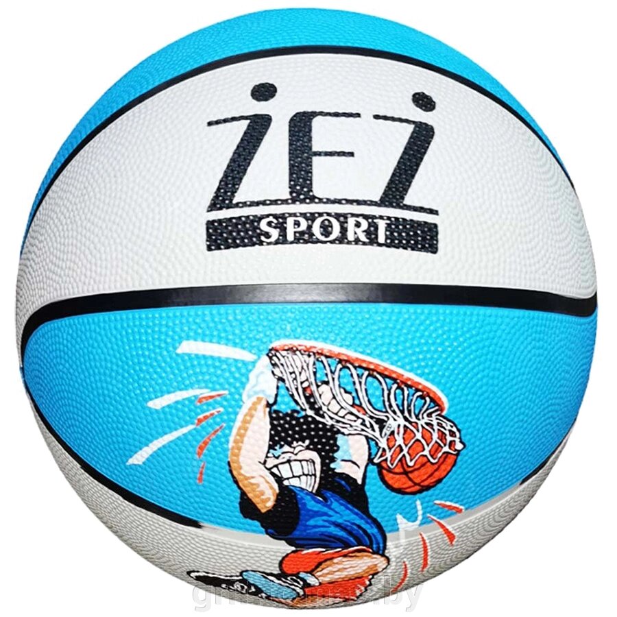 Мяч баскетбольный любительский Zez Sport Indoor/Outdoor №7 (арт. JL-7-С) от компании Интернет-магазин товаров для спорта и туризма ГРИФ-СПОРТ - фото 1