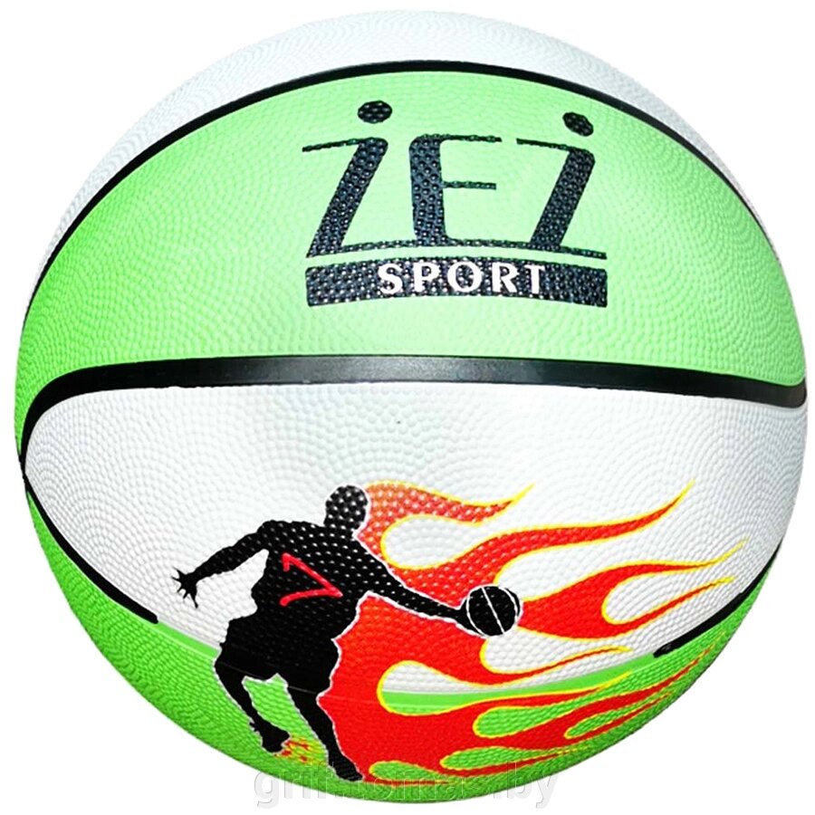 Мяч баскетбольный любительский Zez Sport Indoor/Outdoor №7 (арт. JL-7-З) от компании Интернет-магазин товаров для спорта и туризма ГРИФ-СПОРТ - фото 1