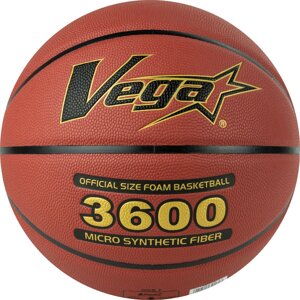 Мяч баскетбольный матчевый Torres Vega 3600 FIBA Indoor №7 (арт. OBU-718)