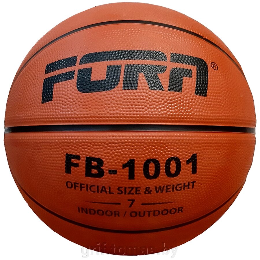 Мяч баскетбольный тренировочный Fora Indoor/Outdoor №7 (арт. FB-1001-7) от компании Интернет-магазин товаров для спорта и туризма ГРИФ-СПОРТ - фото 1
