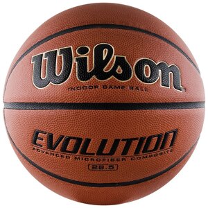 Мяч баскетбольный тренировочный Wilson Evolution Indoor №6 (арт. WTB0586XBEMEA)