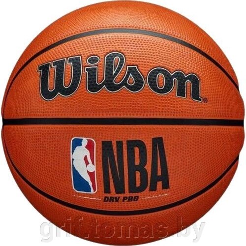 Мяч баскетбольный тренировочный Wilson NBA DRV Pro Outdoor №6 (арт. WTB9100XB06) от компании Интернет-магазин товаров для спорта и туризма ГРИФ-СПОРТ - фото 1