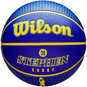 Мяч баскетбольный тренировочный Wilson NBA Player Icon Curry №7 (арт. WZ4006101XB7)