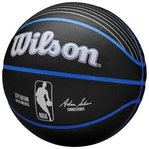 Мяч баскетбольный тренировочный Wilson NBA Team Dal Mav №7 (арт. WZ4024107XB7)