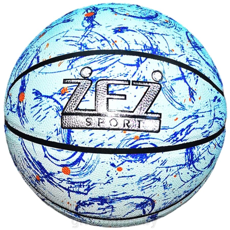 Мяч баскетбольный тренировочный Zez Sport Indoor/Outdoor №7 (арт. ZT-735-С) от компании Интернет-магазин товаров для спорта и туризма ГРИФ-СПОРТ - фото 1