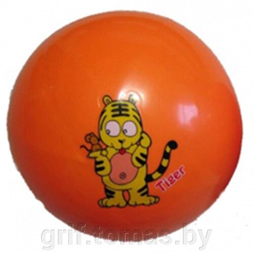 Мяч детский игровой 20 см (арт. KPVC-3 (T-1012)) от компании Интернет-магазин товаров для спорта и туризма ГРИФ-СПОРТ - фото 1