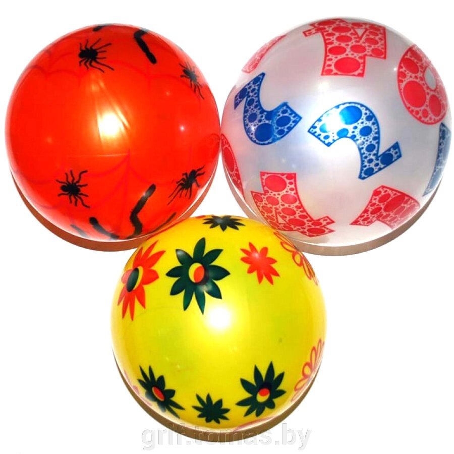 Мяч детский игровой (арт. D9-S22) от компании Интернет-магазин товаров для спорта и туризма ГРИФ-СПОРТ - фото 1