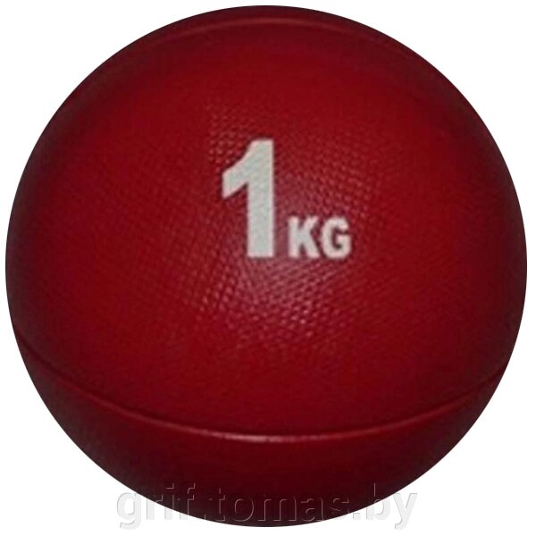 Мяч для атлетических упражнений 1.0 кг (арт. MDB-1KG) от компании Интернет-магазин товаров для спорта и туризма ГРИФ-СПОРТ - фото 1