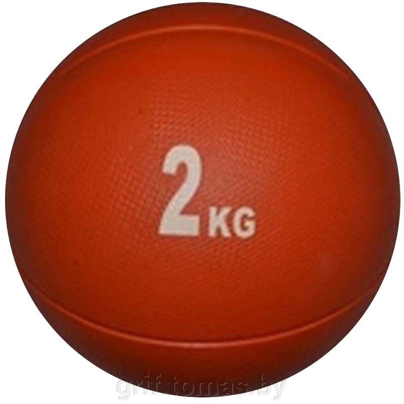 Мяч для атлетических упражнений 2.0 кг (арт. MDB-2KG) от компании Интернет-магазин товаров для спорта и туризма ГРИФ-СПОРТ - фото 1
