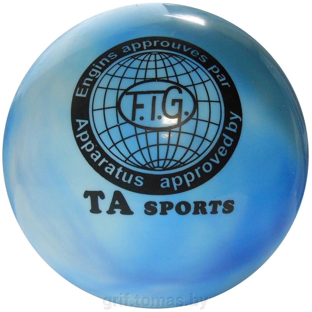 Мяч для художественной гимнастики 180 мм (цвет в ассортименте) (арт. T8) от компании Интернет-магазин товаров для спорта и туризма ГРИФ-СПОРТ - фото 1