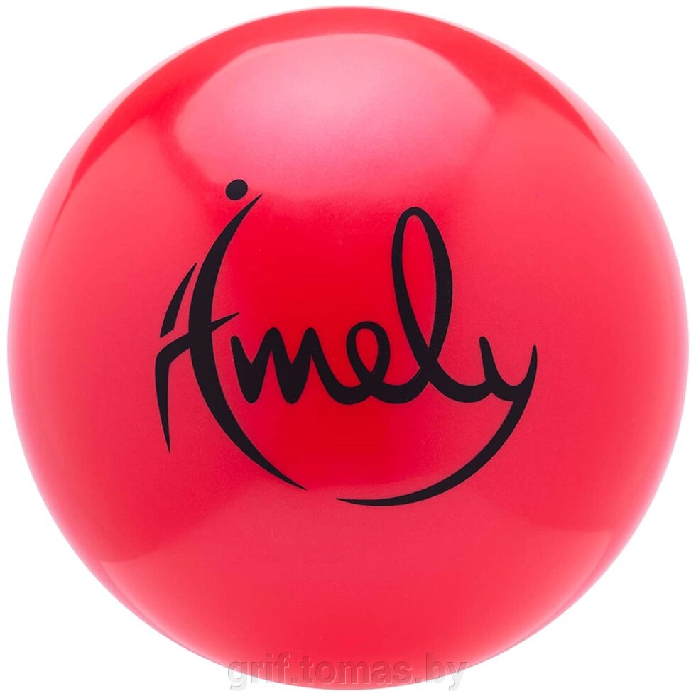 Мяч для художественной гимнастики Amely 150 мм (красный) (арт. AGB-301-15-R) от компании Интернет-магазин товаров для спорта и туризма ГРИФ-СПОРТ - фото 1