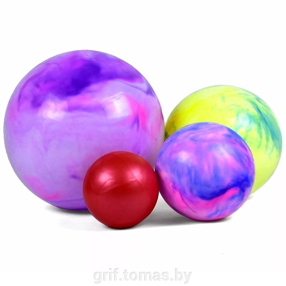 Мяч для пилатеса Cliff 30 см (ассорти) (арт. YW-01224) от компании Интернет-магазин товаров для спорта и туризма ГРИФ-СПОРТ - фото 1