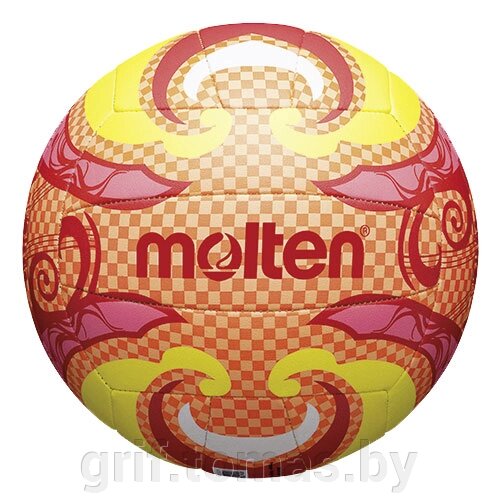 Мяч для пляжного волейбола любительский Molten V5B1502-O (арт. V5B1502-O) от компании Интернет-магазин товаров для спорта и туризма ГРИФ-СПОРТ - фото 1