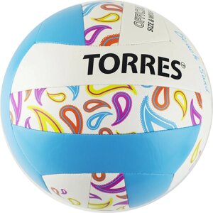 Мяч для пляжного волейбола любительский Torres Beach Sand Blue (арт. V32095B)
