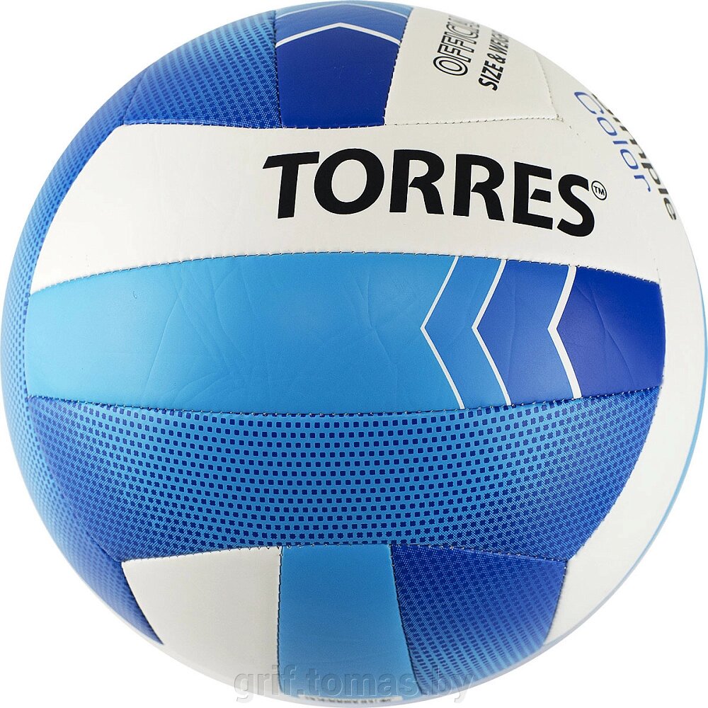 Мяч для пляжного волейбола любительский Torres Simple Color (арт. V32115) от компании Интернет-магазин товаров для спорта и туризма ГРИФ-СПОРТ - фото 1