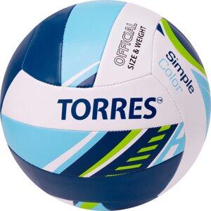 Мяч для пляжного волейбола любительский Torres Simple Color (арт. V323115)