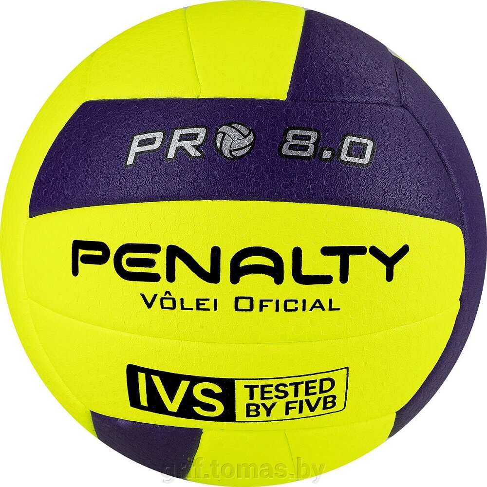 Мяч для пляжного волейбола матчевый Penalty Bola Volei 8.0 Pro FIVB Tested (арт. 5415822400-U) от компании Интернет-магазин товаров для спорта и туризма ГРИФ-СПОРТ - фото 1