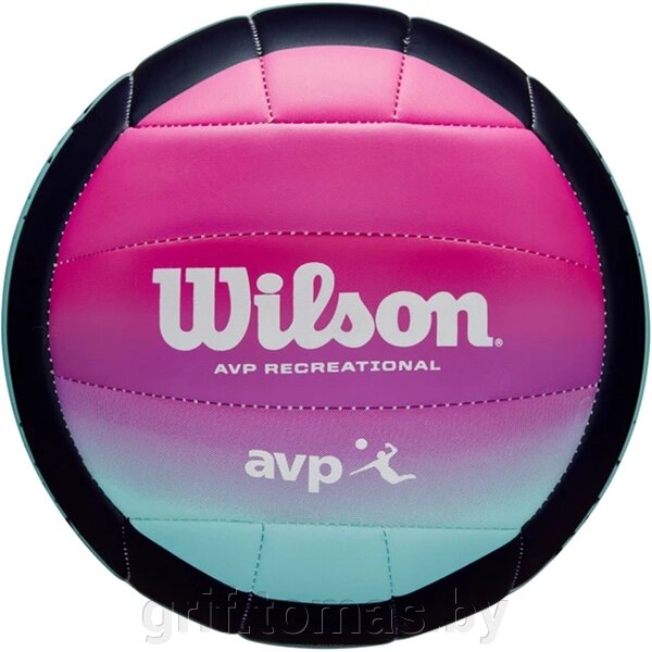 Мяч для пляжного волейбола тренировочный Wilson AVP OASIS (арт. WV4006701XBOF) от компании Интернет-магазин товаров для спорта и туризма ГРИФ-СПОРТ - фото 1