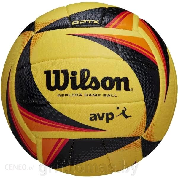 Мяч для пляжного волейбола тренировочный Wilson Optx Avp Replica (арт. WTH01020XB) от компании Интернет-магазин товаров для спорта и туризма ГРИФ-СПОРТ - фото 1