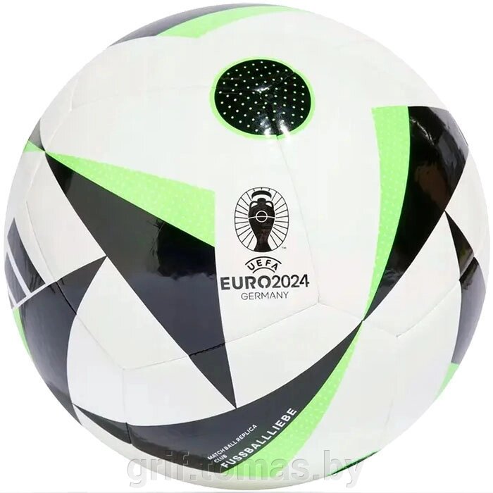 Мяч футбольный любительский Adidas Euro24 Club №3 (арт. IN9374-3) от компании Интернет-магазин товаров для спорта и туризма ГРИФ-СПОРТ - фото 1