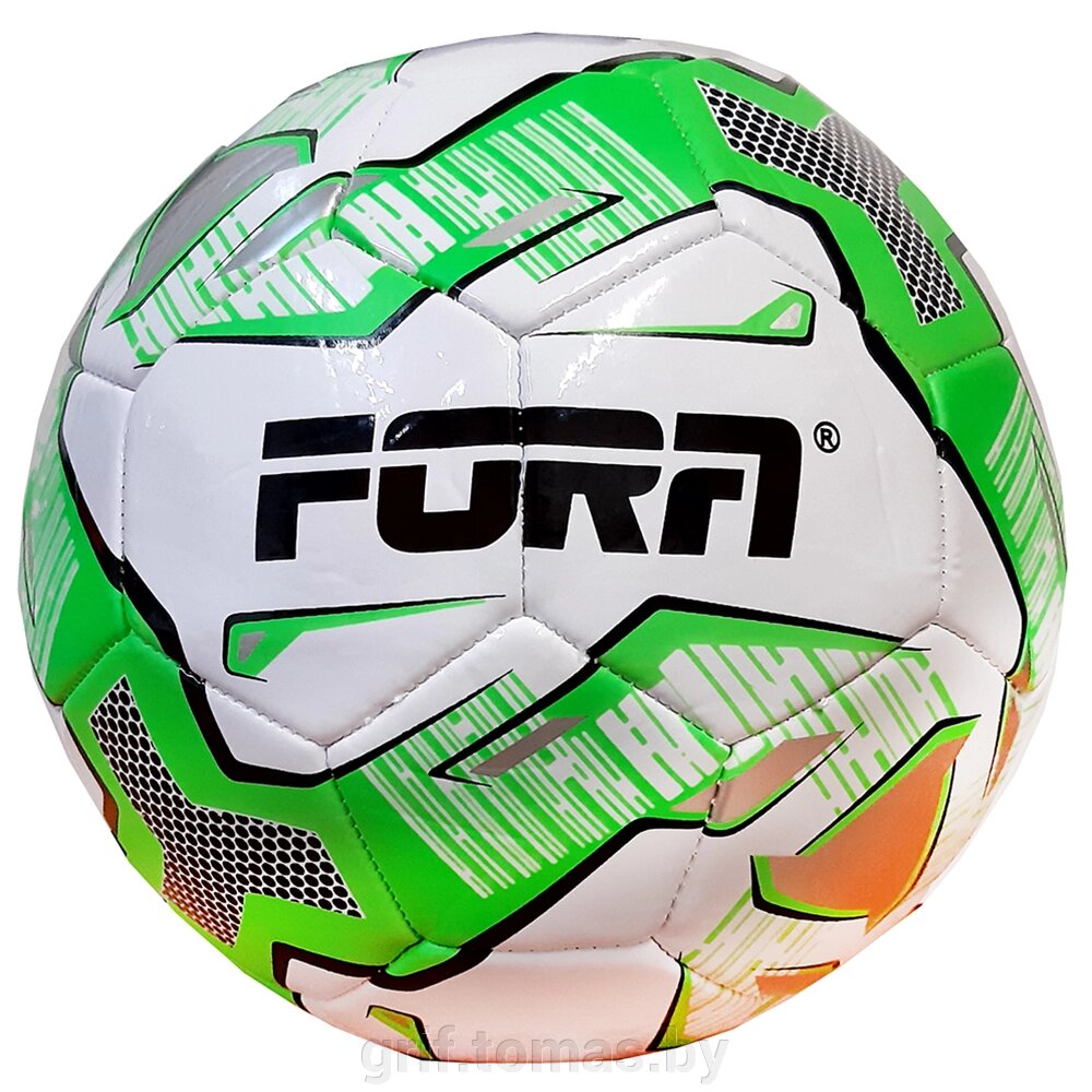 Мяч футбольный любительский Fora №5 (арт. FS-1001B) от компании Интернет-магазин товаров для спорта и туризма ГРИФ-СПОРТ - фото 1