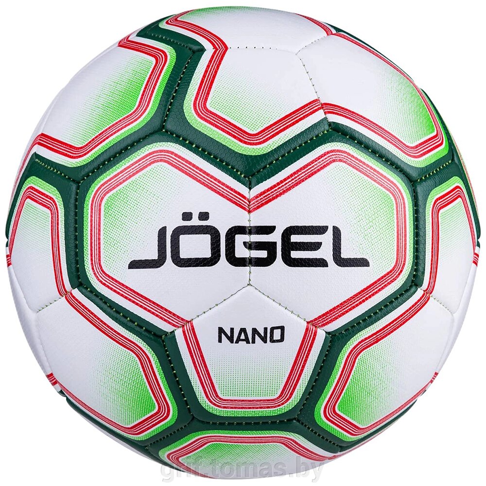 Мяч футбольный любительский Jogel Nano №4 (арт. JGL-16946) от компании Интернет-магазин товаров для спорта и туризма ГРИФ-СПОРТ - фото 1