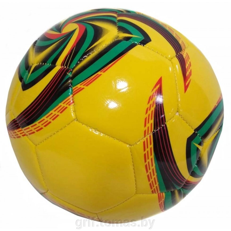 Мяч футбольный любительский №5 (арт. FT8-20) от компании Интернет-магазин товаров для спорта и туризма ГРИФ-СПОРТ - фото 1
