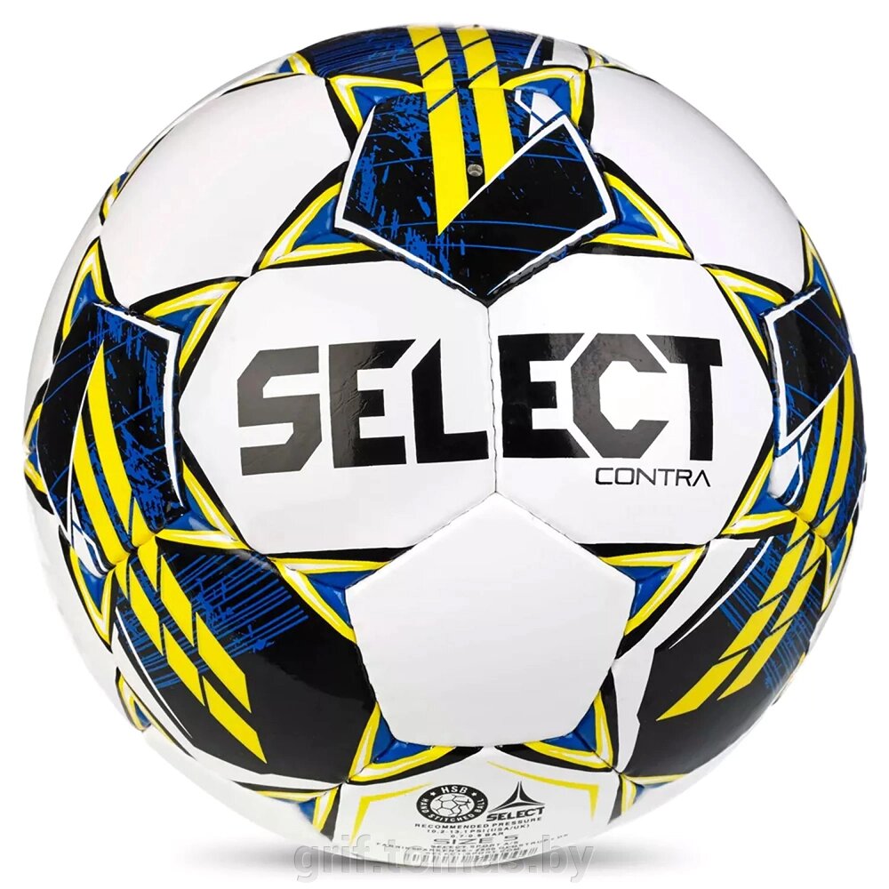 Мяч футбольный тренировочный Seleсt Contra v23 №5 (арт. 0855160005) от компании Интернет-магазин товаров для спорта и туризма ГРИФ-СПОРТ - фото 1