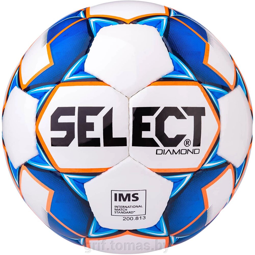 Мяч футбольный тренировочный Seleсt Diamond №3 от компании Интернет-магазин товаров для спорта и туризма ГРИФ-СПОРТ - фото 1