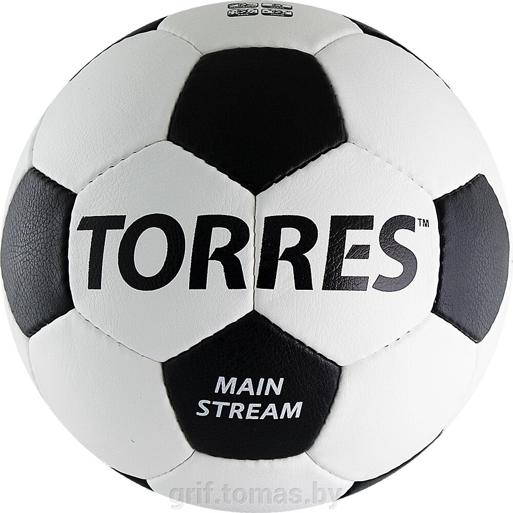 Мяч футбольный тренировочный Torres Main Stream №5 (арт. F30185) от компании Интернет-магазин товаров для спорта и туризма ГРИФ-СПОРТ - фото 1