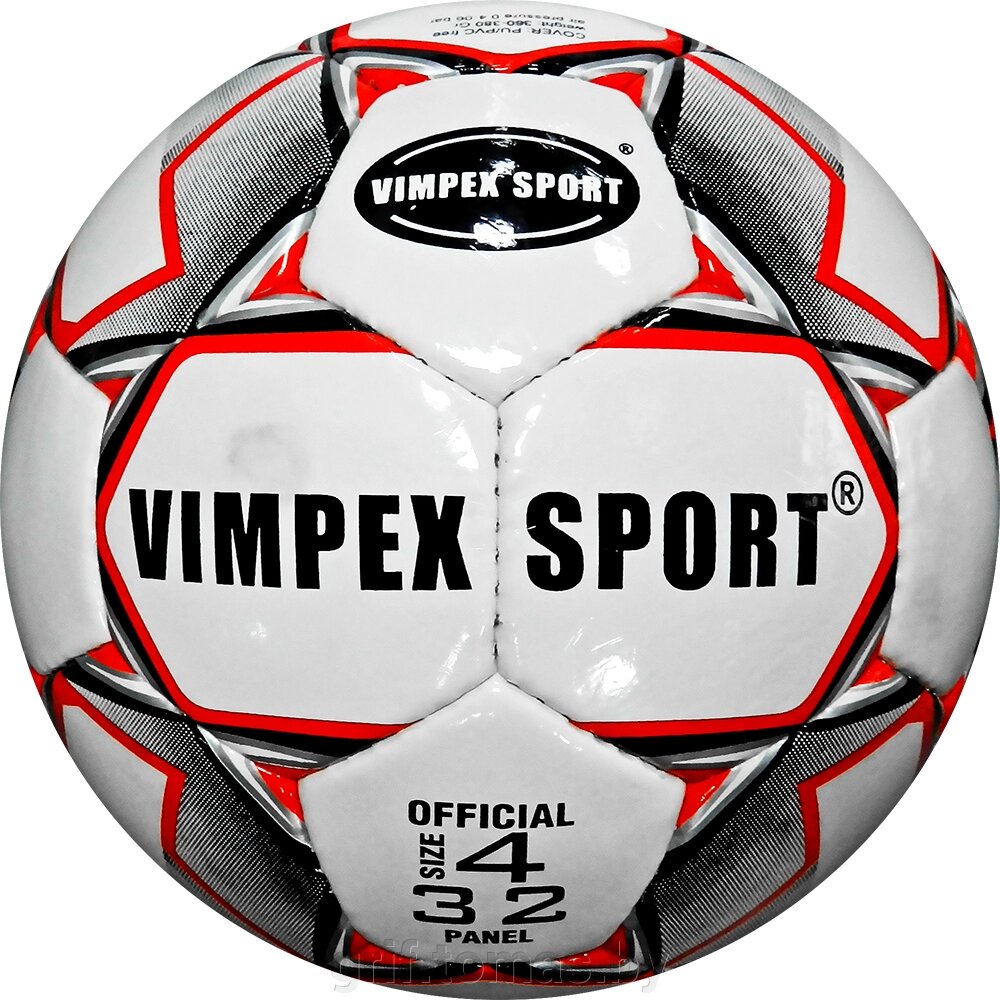 Мяч футбольный тренировочный Vimpex Sport №4 (арт. 9220) от компании Интернет-магазин товаров для спорта и туризма ГРИФ-СПОРТ - фото 1
